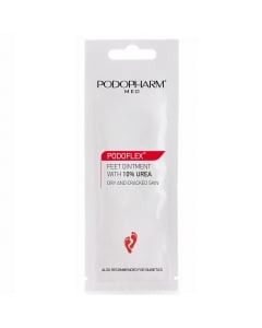 Clamanti Salon Supplies - Podopharm Med Podoflex Ointment for Feet with 10% Urea Dry and Cracked Skin 10ml