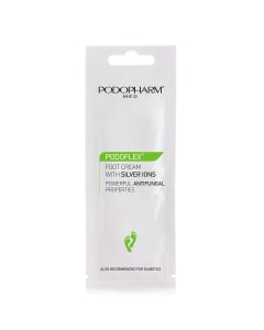 Clamanti Salon Supplies - Podopharm Med Podoflex Foot Cream with Silver Ions and 5% Urea 10ml