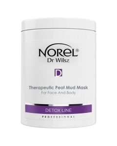 Clamanti Salon Supplies - Norel Professional Detox Line Therapeutic Peat Mud Mask for Face and Body 1000ml