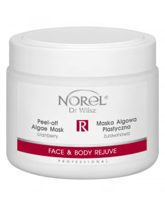 Clamanti Salon Supplies - Norel Professional Face & Body Rejuve Cranberry Peel Off Algae Mask 250g