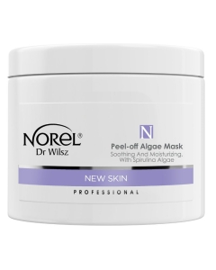 Clamanti Salon Supplies - Norel Professional New Skin Peel Off Soothing and Moisturising Algae Mask with Spirulina 250g
