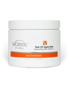 Clamanti Salon Supplies - Norel Professional mULTI vITAMIN  Peel Off Algae Mask for Sensitive and Couperose Skin with Vit C 250g