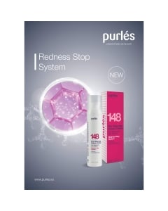 Purles Poster Redness Stop System Poster B2 - 50cm x 70cm