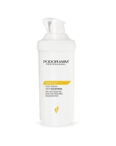 Clamanti Salon Supplies - Podopharm Professional Podoflex Foot Cream with Colostrum for Dry and Sensitive Skin that Requires Regeneration Airless 500ml