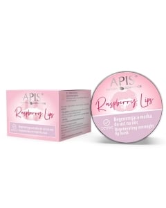 Clamanti Salon Supplies - Apis Raspberry Lips Regenerating Overnight Lip Mask 10ml