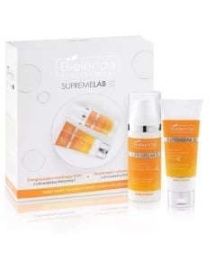 Clamanti Salon Supplies -Bielenda Professional IS Supremelab Energy Boost Energizing & Moisturizing Cream 50ml Brightening Mask 70g Gift Set