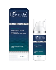 Clamanti Salon Supplies - Bielenda Professional Supremelab for Men Enezgizing Anti Wrinkle Face Cream 50ml