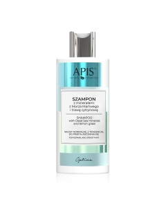 Clamanti Salon Supplies - Apis Optima Shampoo with Dead Sea Minerals and Lemon Grass 300ml