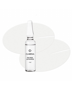 Clamanti Salon Supplies - Clarena Eye Peptide Pads Therapy For The Eye Area 4 x 3ml + 8 pads