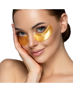 Clamanti Salon Supplies - Clarena Golden Anti Wrinkle Eye Pads Eliminate Dark Circles and Puffiness 2pcs