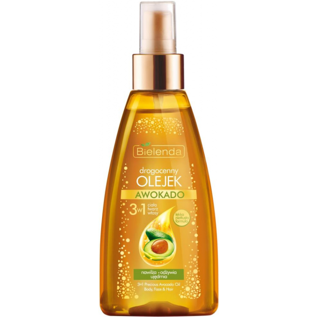 Clamanti Salon Supplies - Bielenda Precious Avocado Oils 3in1 for Body Face & Hair Intense Rejuvenating