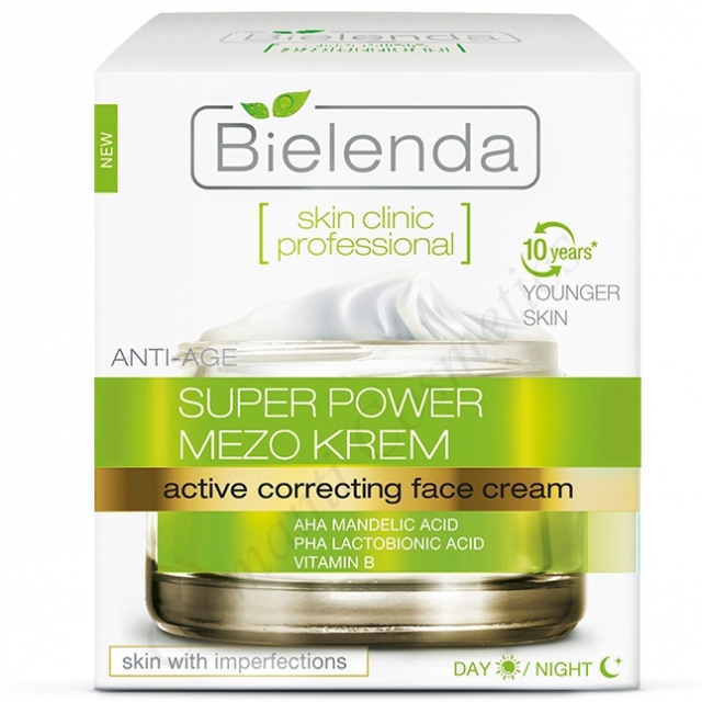Clamanti Salon Supplies - Bielenda Skin Clinic Professional Super Power Mezo Corrective Face Cream 50ml