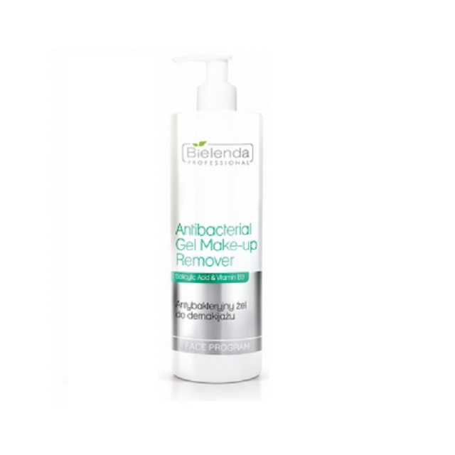 Clamanti Salon Supplies - Bielenda Professional Antibacterial Gel Make Up Remover with Salicylic Acid and Vitamin B3 500g