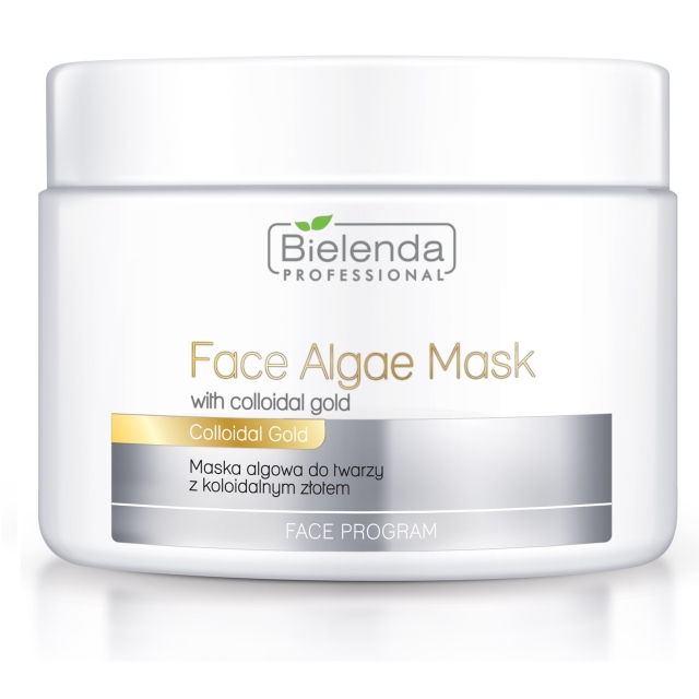 Clamanti Salon Supplies - Bielenda Professional Face Algae Mask with Colloidal Gold 190g