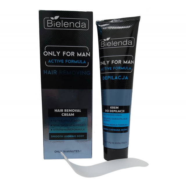 Clamanti Salon Supplies - Bielenda Innovation in Instant Painless Body Hair Removal Cream for Men 100ml