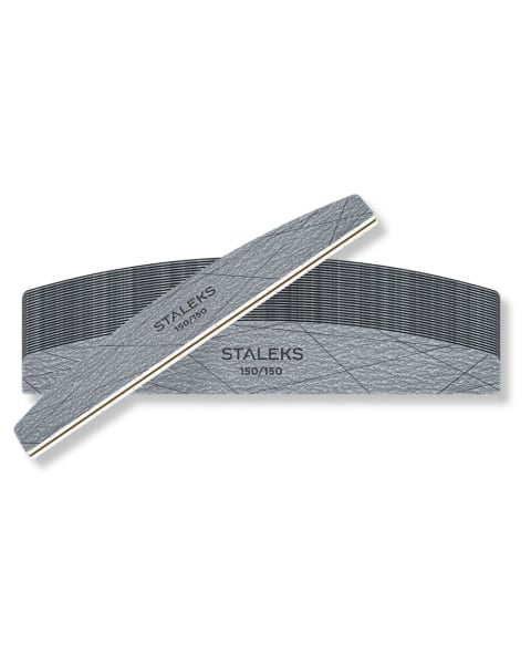 Staleks Smart 40 Mineral Nail File Crescent 150 /150 Grit 25 pcs