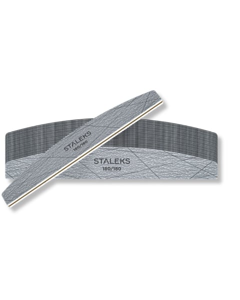 Staleks Smart 40 Mineral Nail File Crescent 180 /180 Grit 25 pcs