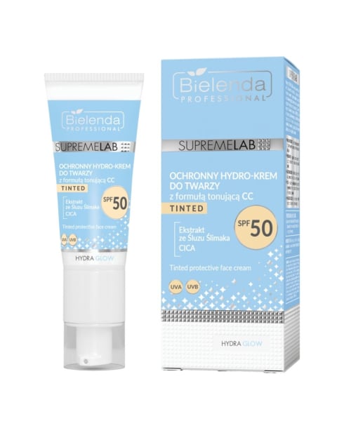 Bielenda Profesional Supremelab Hydra Glow Tinted Face Cream Spf 50 40ml