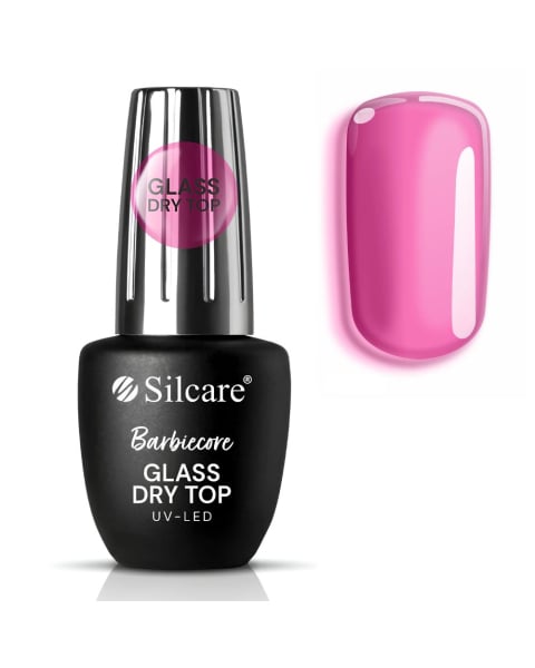 Silcare Glass Dry Top Semi-Transparent Barbiecore 9ml