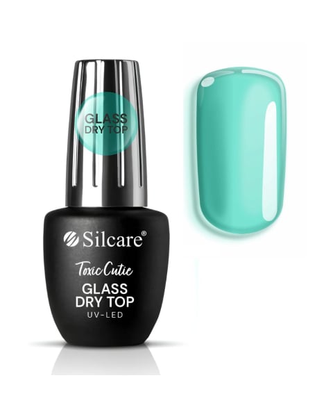 Silcare Glass Dry Top Semi-Transparent Toxic Cutie 9ml