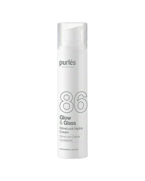 Purlés 86 Glow & Glass GlowLock Hydra Cream Professional Hydrating Face Cream 100ml