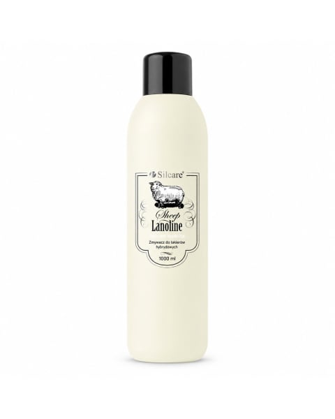 Silcare Soak Off Remover With Lanolin For Hybrid Polish And Acrylic Removal 1000ml