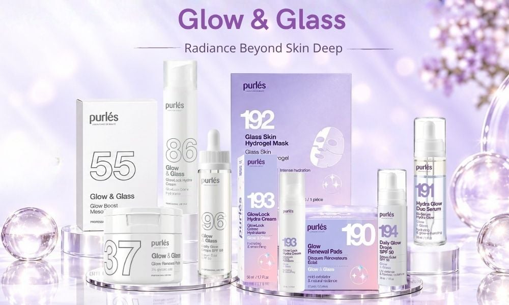 Purles Glas and Glow